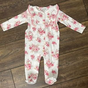 Miniclasix Footed Onesie, Size 9 Months